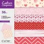 Preview: Crafters Companion Happy Valentines! 6"x6" inch paper pad