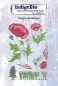 Preview: Poppy Landscape IndigoBlu Red Rubber Stamp