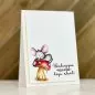 Preview: Sleeping Mouse Mini Clear Stamps Colorado Craft Company by Kris Lauren 1