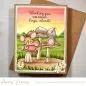 Preview: Sleeping Mouse Mini Clear Stamps Colorado Craft Company by Kris Lauren 2
