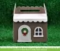 Preview: LF1488 ScallopedTreatBoxWinterHouseAddOn sml lawn fawn card1