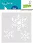 Preview: Snowflake Trio Stencil Lawn Fawn