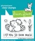 Preview: So Dam Much Clear Stamps Lawn Fawn