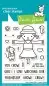 Preview: You Crow Girl Clear Stamps Lawn Fawn