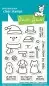 Preview: Frosty Family Add-On Clear Stamps Lawn Fawn