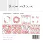 Preview: Simple and Basic Opulent Pink Flowers 6x6 inch Paper Pack