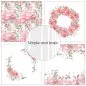 Preview: Simple and Basic Opulent Pink Flowers 6x6 inch Paper Pack 2