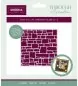 Preview: Through the Window Stone Wall Embossing Folder crafters companion