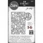 Preview: Mini Cobblestone 3D Embossing Folder from Tim Holtz by Sizzix