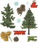 Preview: Pine Holidays Sizzix & 49 and Market Framelits Dies & Stamps