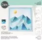 Preview: Mountain Scene Layered Stencils Sizzix