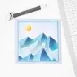 Preview: Mountain Scene Layered Stencils Sizzix 2