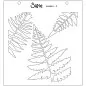 Preview: Fern Layered Stencils Sizzix 3