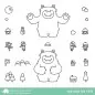 Preview: Me And My Yeti Mama Elephant Stamp & Die Bundle