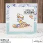 Preview: Stampingbella Mini Oddballs playing in the Sand Rubber Stamps 2