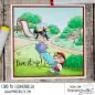 Preview: Stampingbella Park Backdrop Rubber Stamps 1