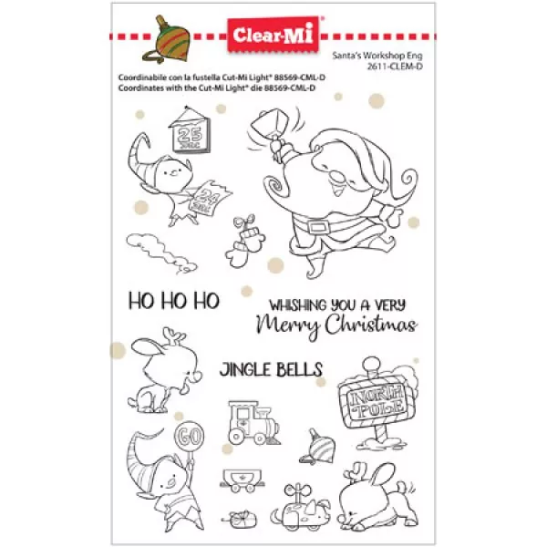 Santa's Workshop Clear Stamps Impronte D'Autore