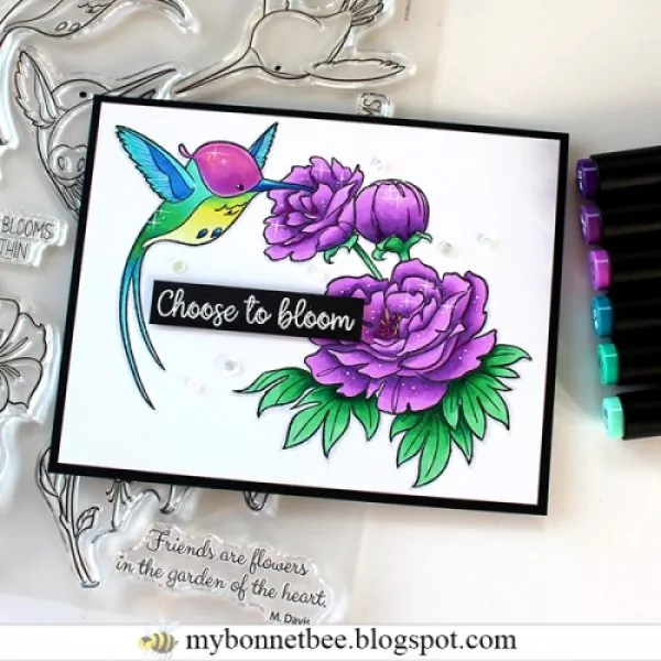 Nature Blooms Impronte D'Autore Stamp & Die Bundle 2