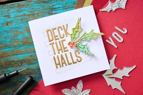 Vault Seasonal Sketch Tim Holtz Thinlits Dies Sizzix 3