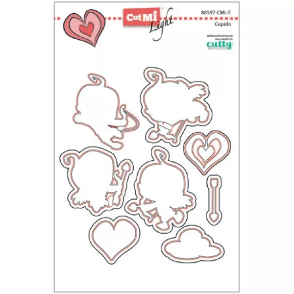 Cupido Impronte D'Autore Stamp & Die Bundle 1