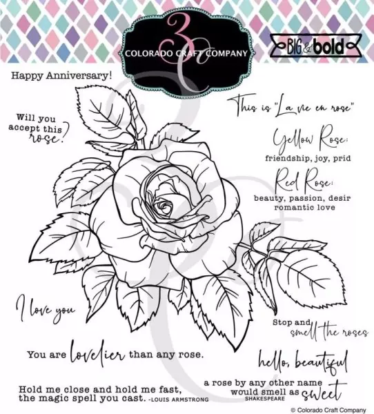 Smell the Roses Stamp & Die Bundle Colorado Craft Company