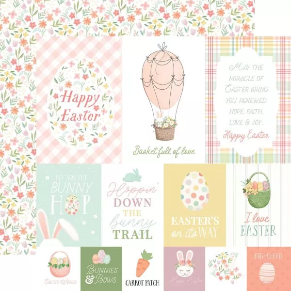 Carta Bella Here Comes Easter 12x12 inch collection kit 6