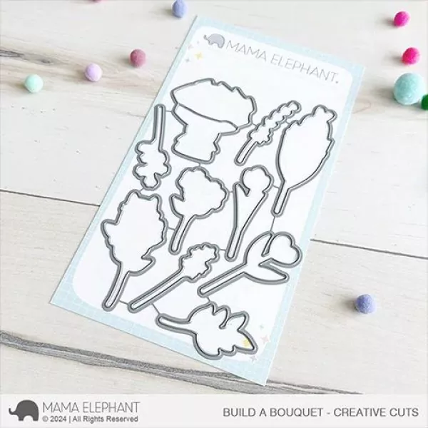 Build A Bouquet Dies Creative Cuts Mama Elephant