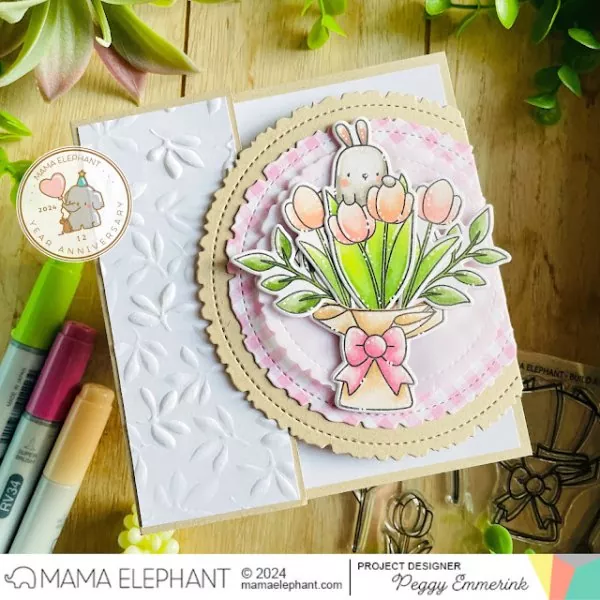 Build A Bouquet Clear Stamps Mama Elephant 1