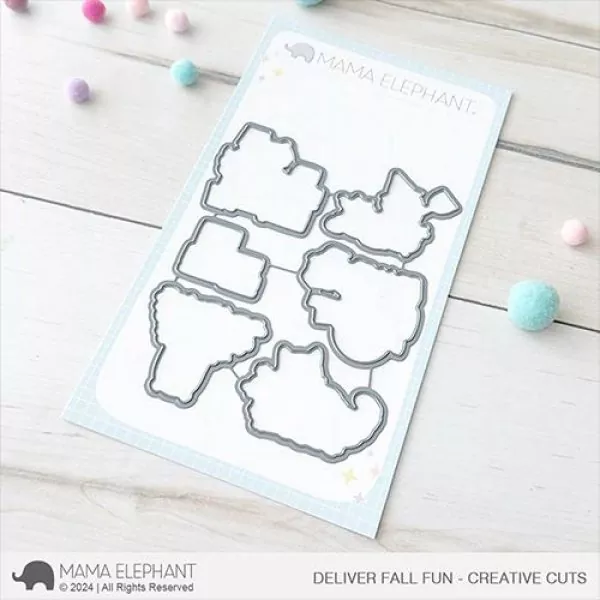 Deliver Fall Fun Dies Creative Cuts Mama Elephant