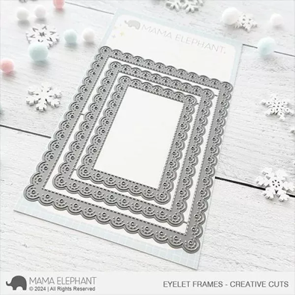 Eyelet Frames Dies Creative Cuts Mama Elephant