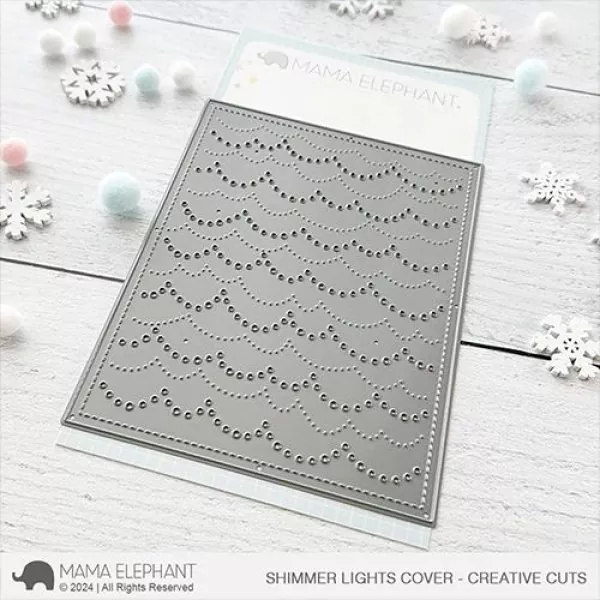 Shimmer Lights Cover Dies Creative Cuts Mama Elephant