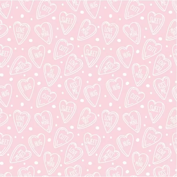 Crafters Companion Happy Valentines! 6"x6" inch paper pad 3