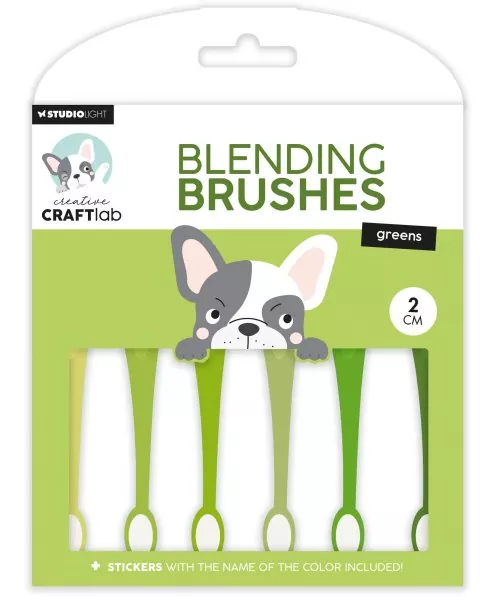 Creative Craftlab Studio Light Blending Brushes Greens