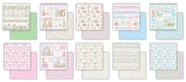 Craft Consortium - Little Ones 6"x6" inch paper pad 2