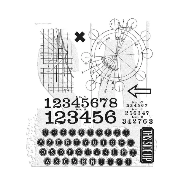 Deconstructed Tim Holtz Rubber Stamps Stamper Anonymous