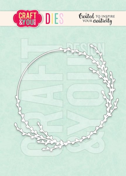 Catkins Wreath Craft & You Design Dies