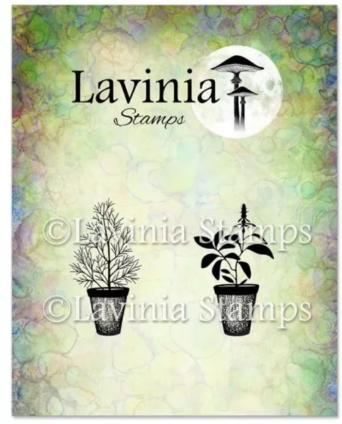 Dill & Sage Pots Lavinia Clear Stamps