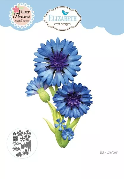 Spring Awakening Cornflower Dies Elizabeth Craft Designs