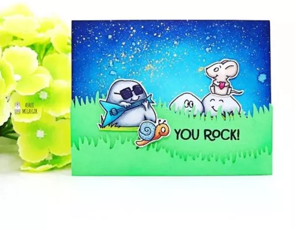 You Rock BUNDLE Stamps + Dies Gerda Steiner Designs 2