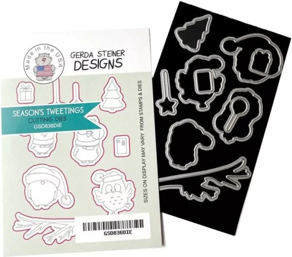 Seasons Tweetings BUNDLE Stamps + Dies Gerda Steiner Designs 1