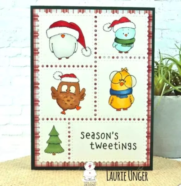 Seasons Tweetings BUNDLE Stamps + Dies Gerda Steiner Designs 3