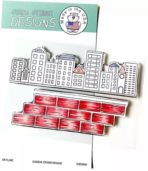 Skyline BUNDLE Stamps + Dies Gerda Steiner Designs