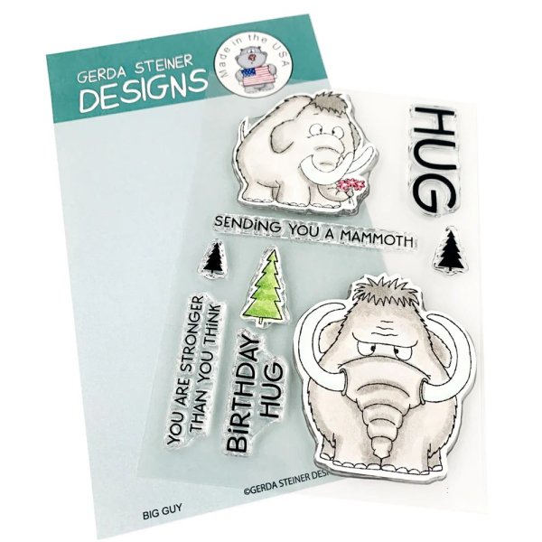 Big Guy Mammoth BUNDLE Stamps + Dies Gerda Steiner Designs