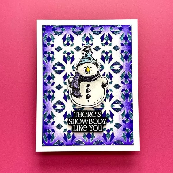 Simon Hurley Sketched Snowmen Ranger Clear Stamps 1