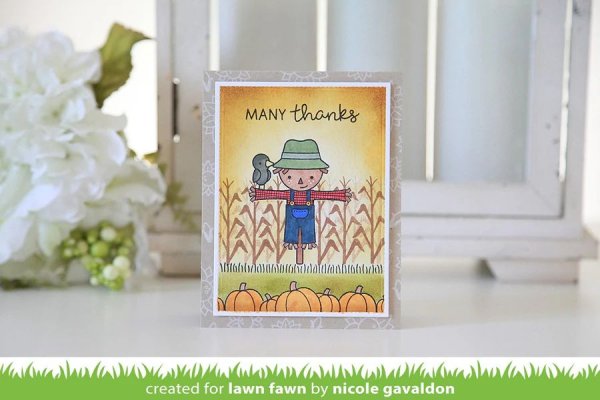 Happy Harvest Coloring Stencils Lawn Fawn 3