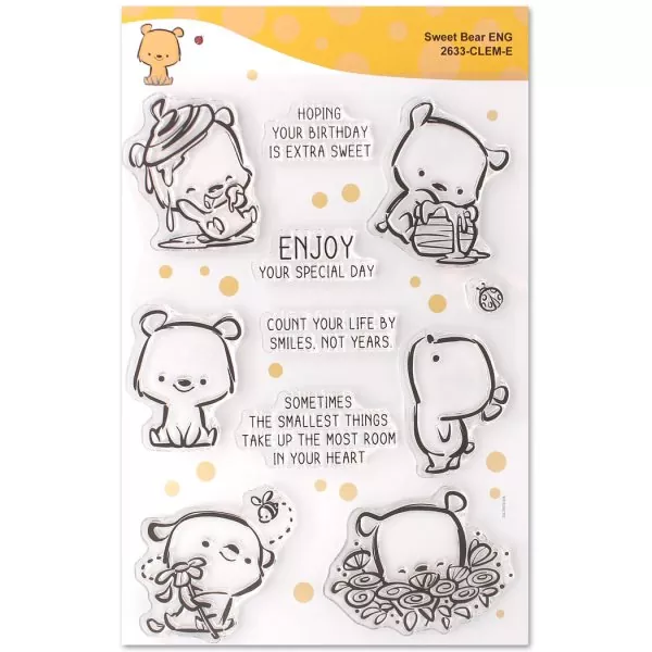 Sweet Bear Clear Stamps Impronte D'Autore