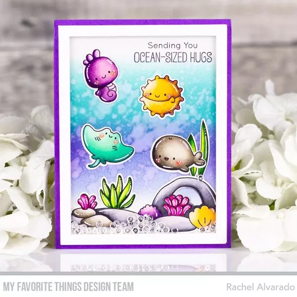 Ocean-Sized Hugs Clear Stamps My Favorite Things 1