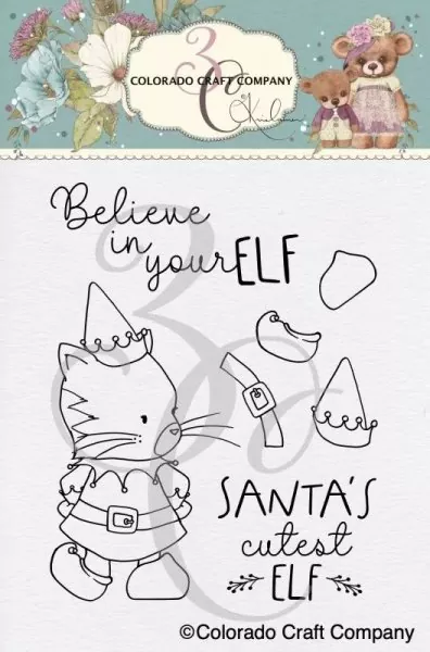 Cutest Elf Stamp & Die Bundle Colorado Craft Company