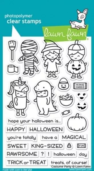 Costume Party Stamps Lawn Fawn