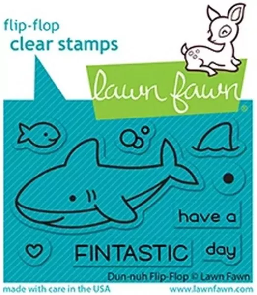 Duh-nuh Flip-Flop Stamps Lawn Fawn
